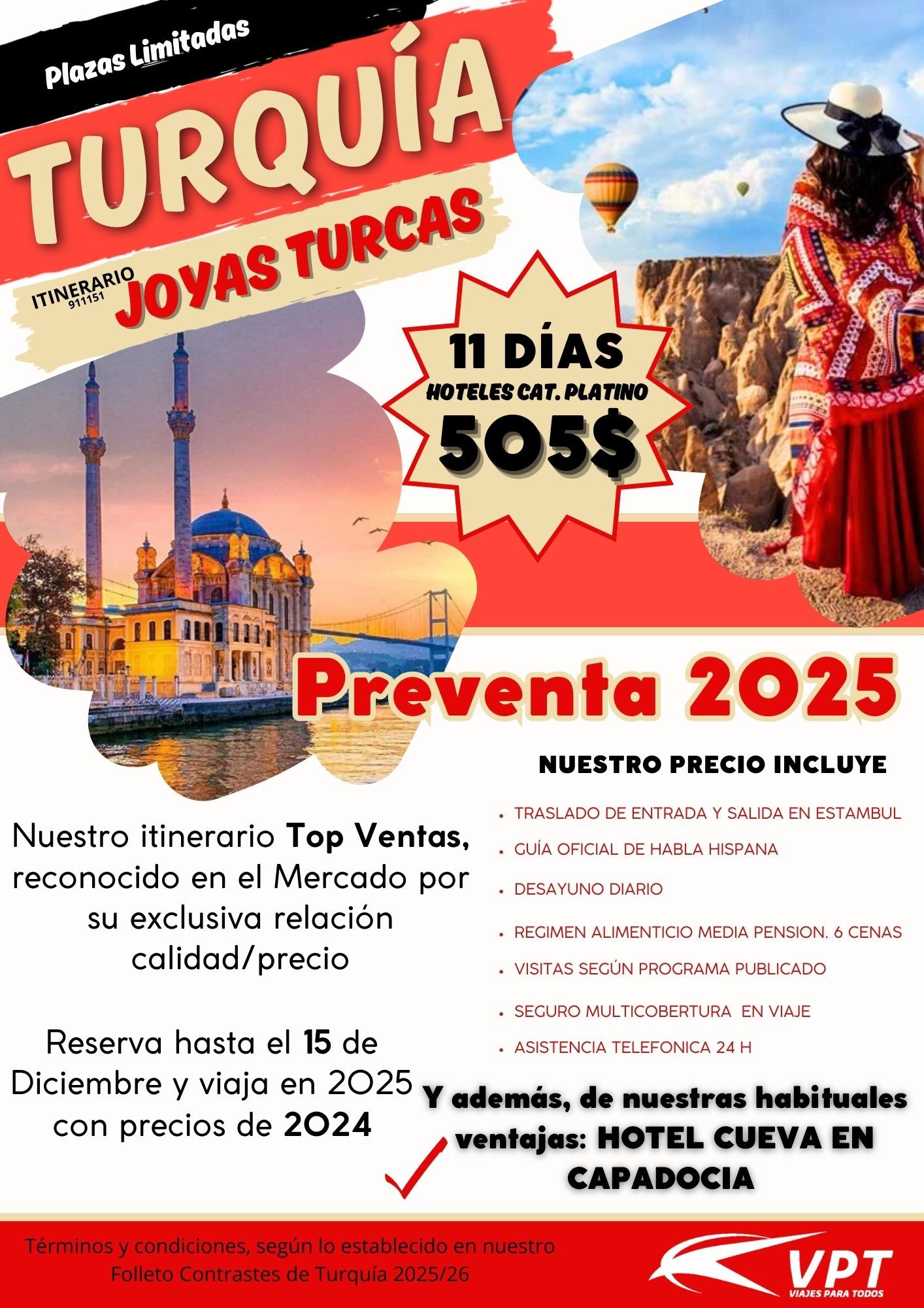 PREVENTA TURQUÍA