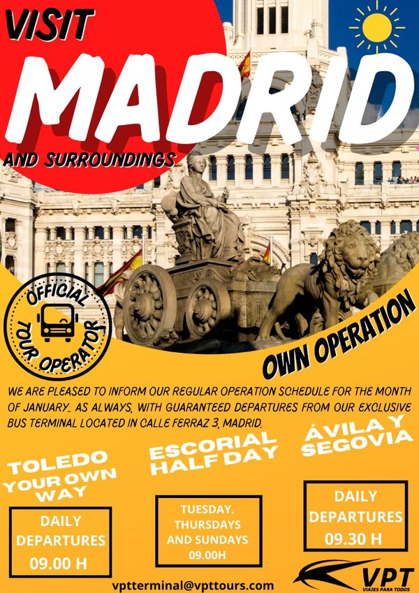 Proveedor Oficial Visitas de Madrid