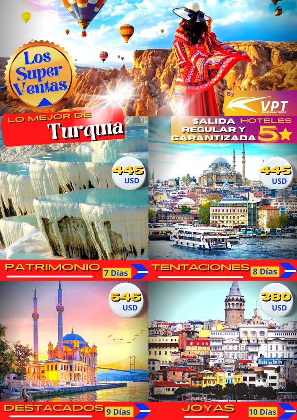 TURQUIA, SUPER VENTAS